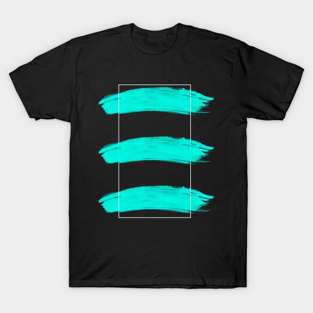 PaintedLines T-Shirt by Beardedguy